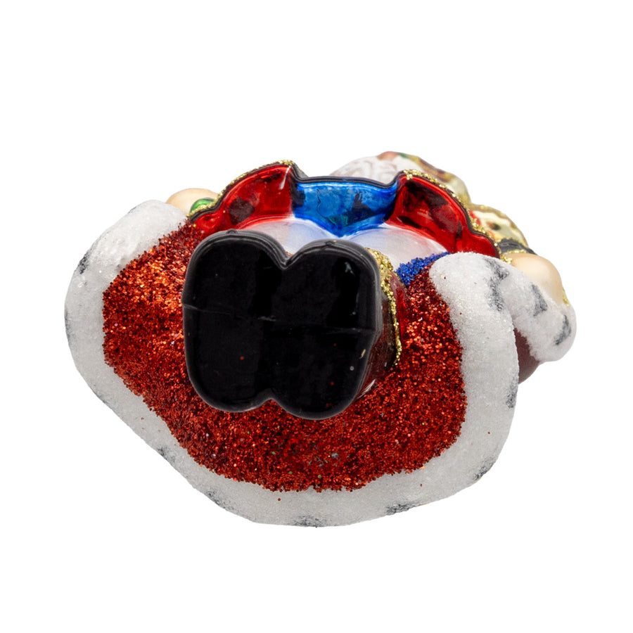 Noble Gems™ Glass King Nutcracker Ornament