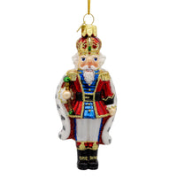 Noble Gems™ Glass King Nutcracker Ornament