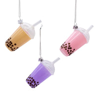 Noble Gems™ Glass Boba Tea Ornaments