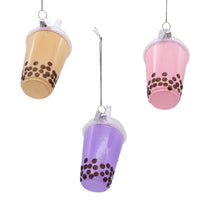 Noble Gems™ Glass Boba Tea Ornaments