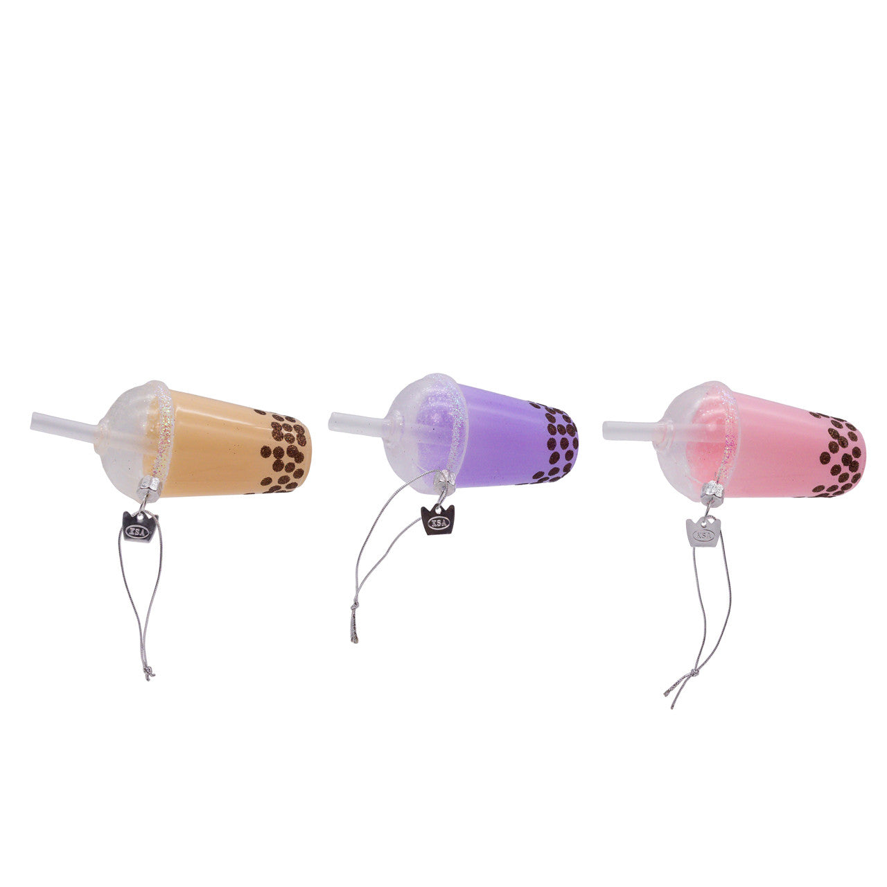 Noble Gems™ Glass Boba Tea Ornaments