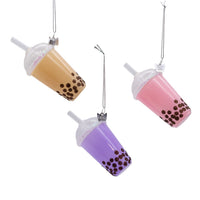 Noble Gems™ Glass Boba Tea Ornaments