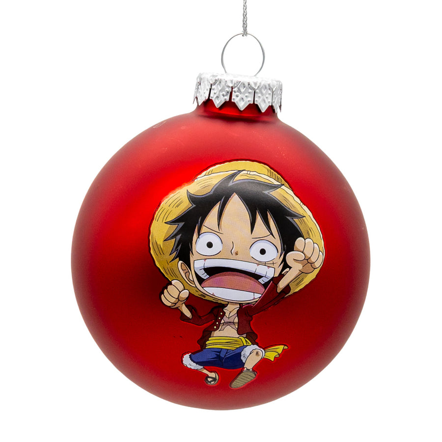 One Piece™ 80MM Glass Luffy Ball Ornament