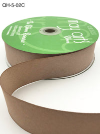 1.5 Inch Classic Grosgrain Ribbon with Woven Edge – QH-5-02C CHAMPAGNE 54yds