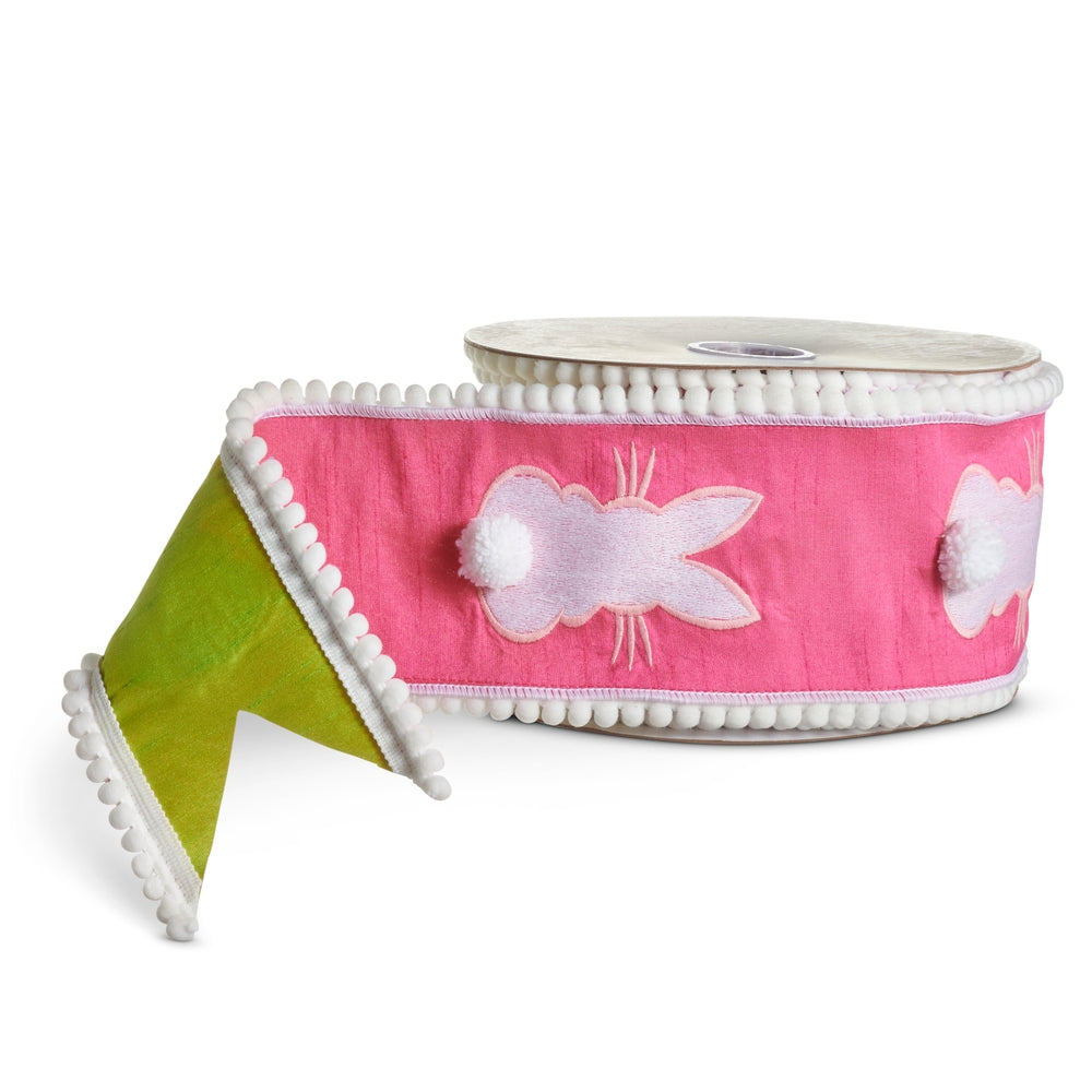 4" X 5 Yds Bunny Wired Ribbon