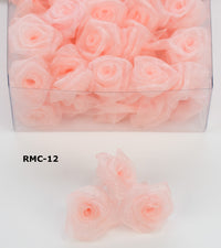RLC 72/BOX – 2″ SHEER ROSES Ribbon – RLC-26 – WATERMELON