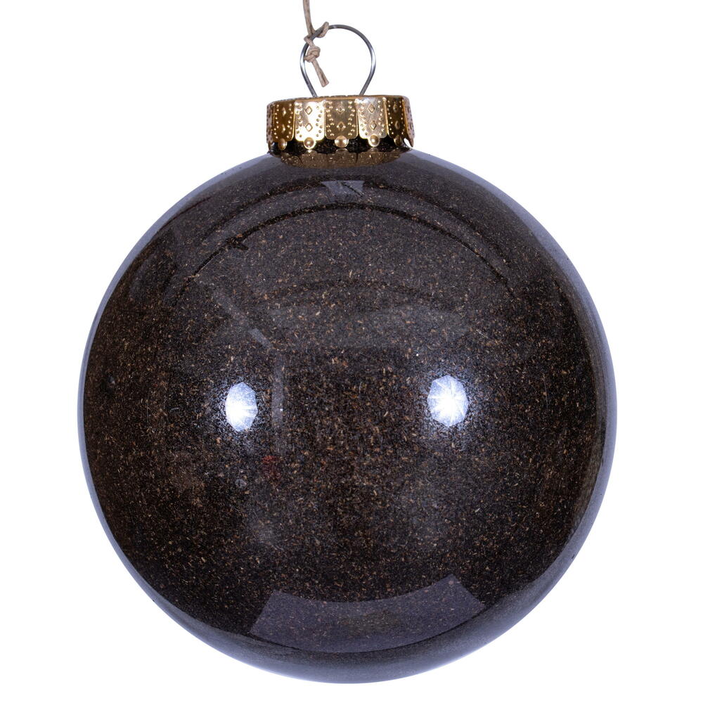 6" Chocolate Ball Ornament