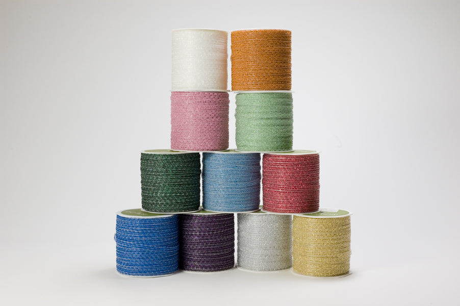 1/8 Inch Sparkle Glitter Curling Ribbon