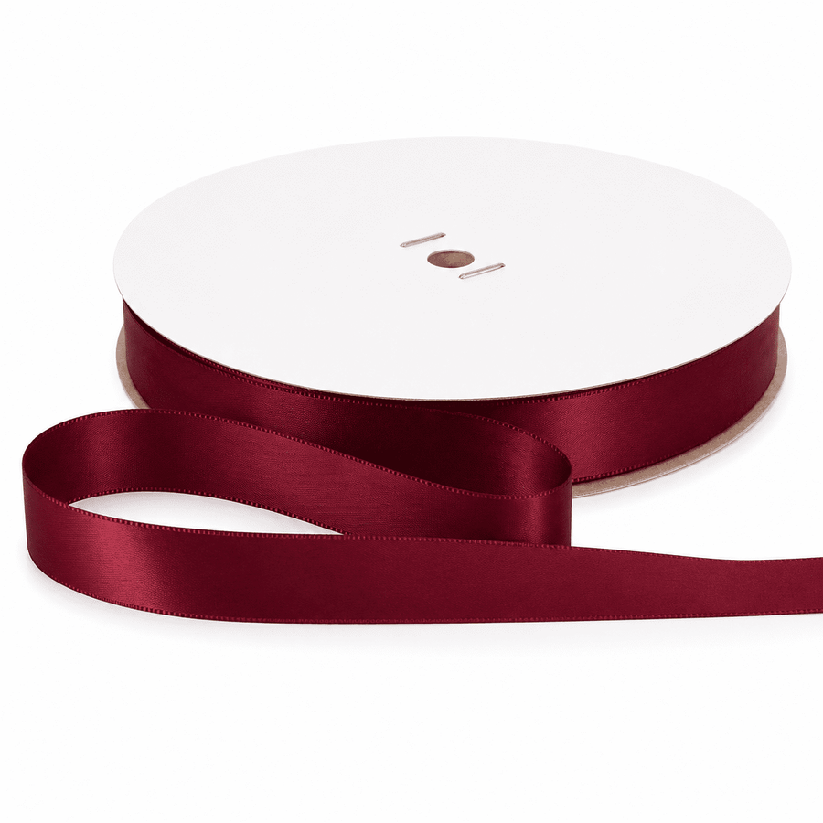 5/8″ Single Face Satin Ribbon 100 Yards – SFS100Y-58-BEET