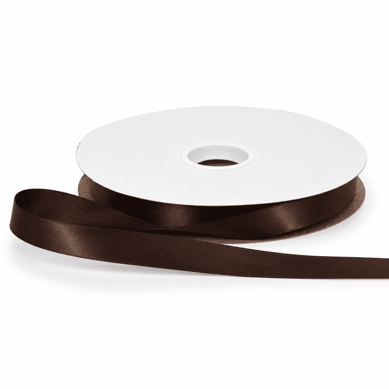 5/8″ Single Face Satin Ribbon 100 Yards – SFS100Y-58-Brown