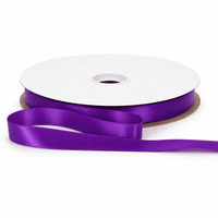 5/8″ Single Face Satin Ribbon 100 Yards – SFS100Y-58-Purple