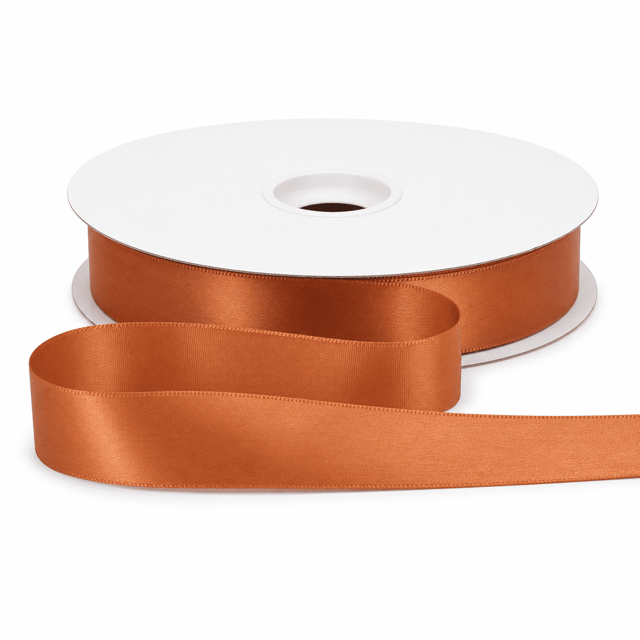 7/8″ Single Face Satin Ribbon 100 Yards – SFS100Y-78-BURNT SIENNA