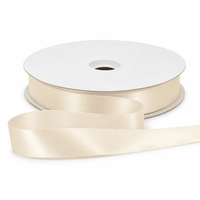 7/8″ Single Face Satin Ribbon 100 Yards – SFS100Y-78-IVORY