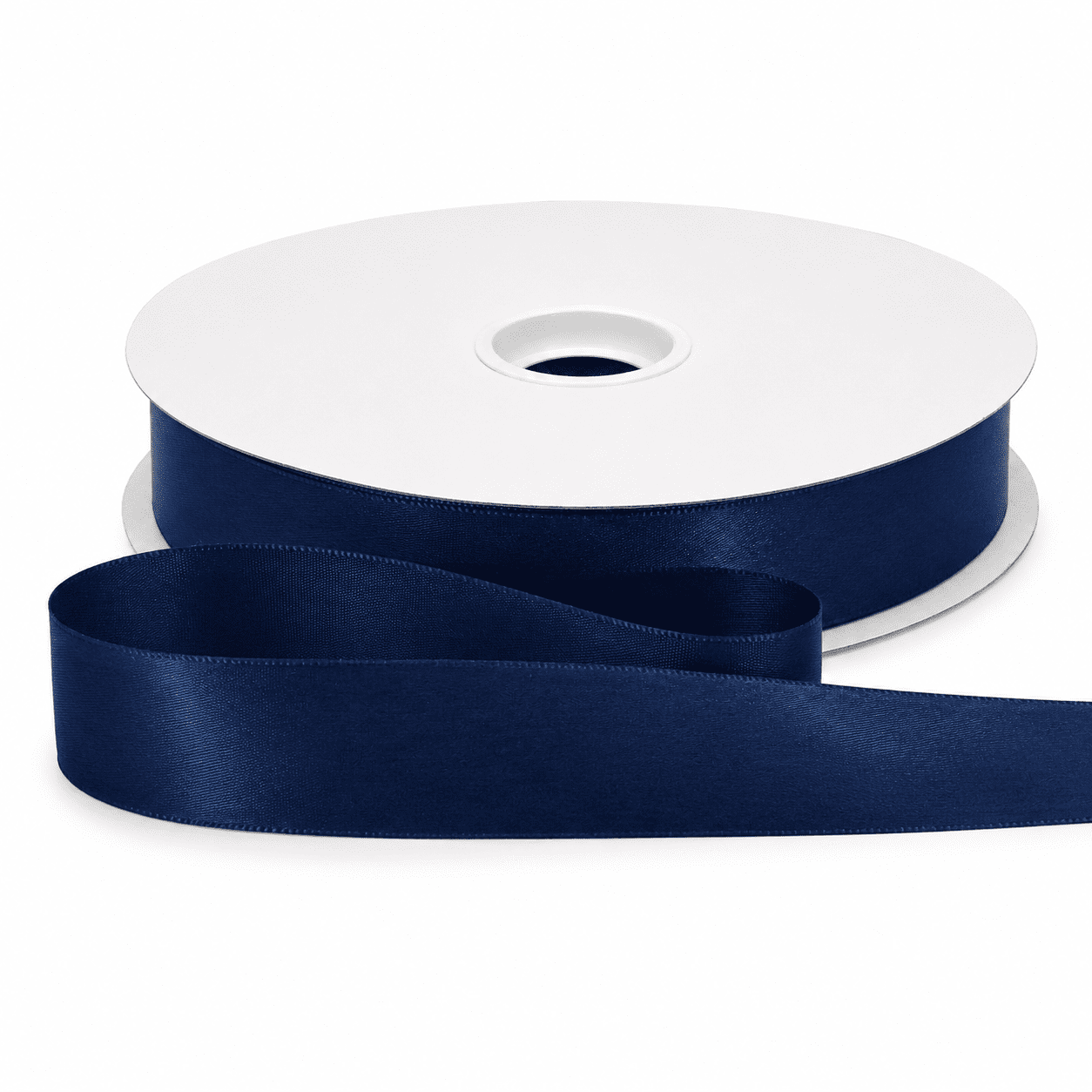 7/8″ Single Face Satin Ribbon 100 Yards – SFS100Y-78-LIGHT NAVY