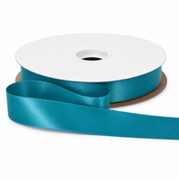7/8″ Single Face Satin Ribbon 100 Yards – SFS100Y-78-TORNADO BLUE