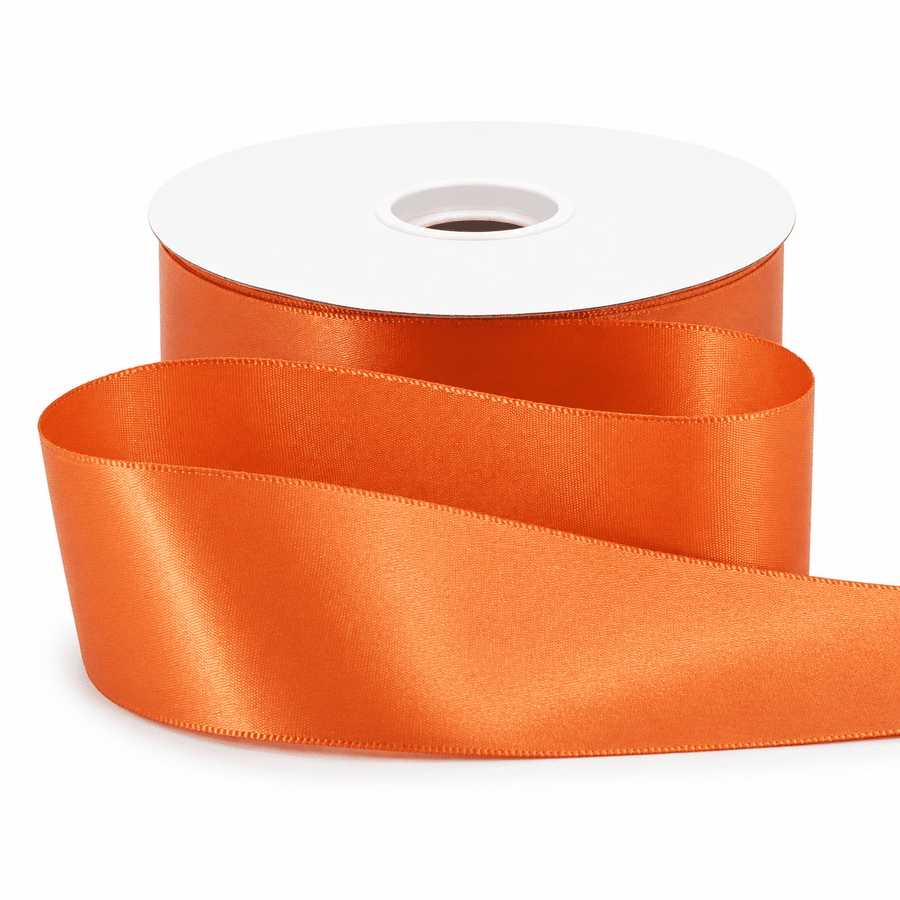 1.5″ Single Face Satin Ribbon 50 Yards – SFS50Y-15-Burnt Sienna