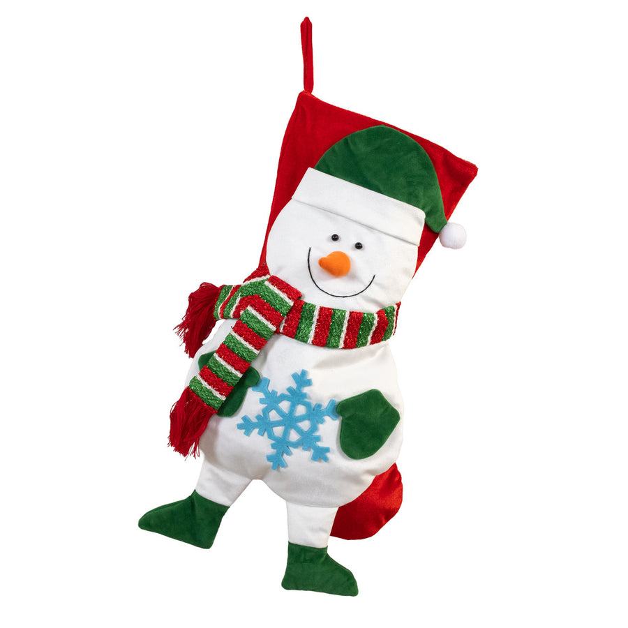 21" Santa & Snowman Stockings