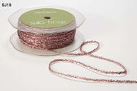 1/8 Inch Metallic Sparkle String Ribbon – SJ19 – MAUVE