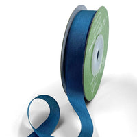 1/2 Inch 100% Hand-Dyed Silk Ribbon with Woven Edge – SK-12-03 MARINE