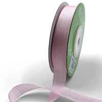 1/2 Inch 100% Hand-Dyed Silk Ribbon with Woven Edge – SK-12-17 PINK