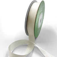 1/2 Inch 100% Hand-Dyed Silk Ribbon with Woven Edge – SK-12-72 MOTHER OF PEARL