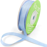 100% Hand-Dyed 1/4 Inch Silk Ribbon with Woven Edge – SK-4-54 CERULEAN