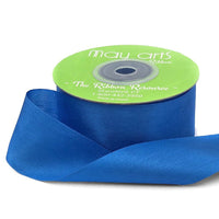 1.25 Inch 100% Hand-Dyed Silk Ribbon with Woven Edge – SK-5-52 FRENCH BLUE (NEW)