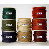 1/8 Inch 100% Jute Burlap Twisted Rope Cord Ribbon