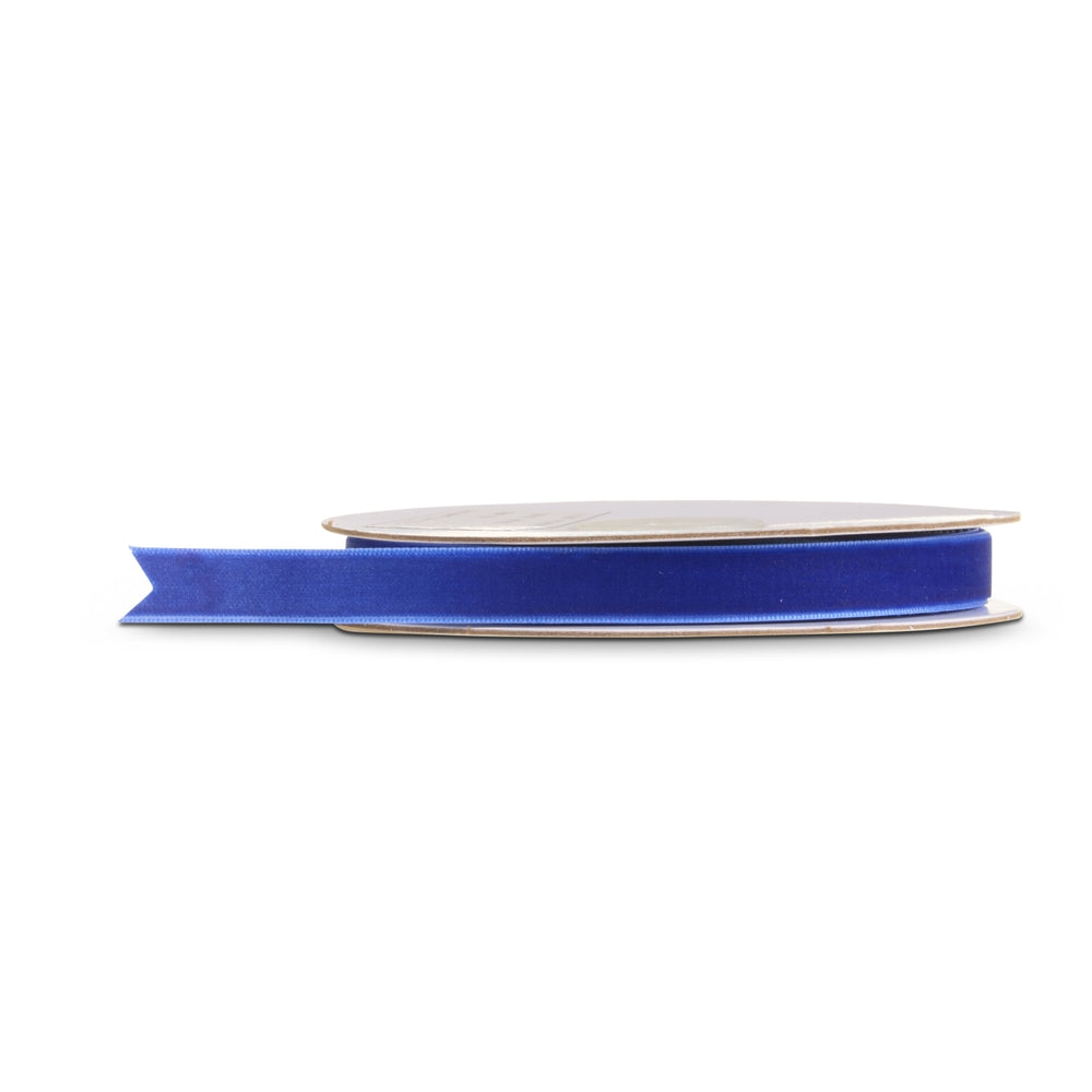 0.5" X 10 Yds Blue Velvet Ribbon
