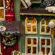 11.5" Light Up Snow Town Santa Kringle Cottage Table Piece