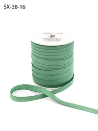 3/8 Inch Heavy-Weight (higher thread count) Classic Grosgrain Ribbon with Woven Edge – SX-38-16 OLIVE