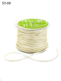 1/8 Inch Satin String Cord Ribbon – SY09 – IVORY