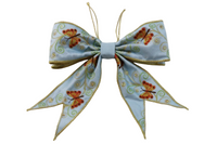 Butterfly Collection Light Blue Pre-Made Bow 4
