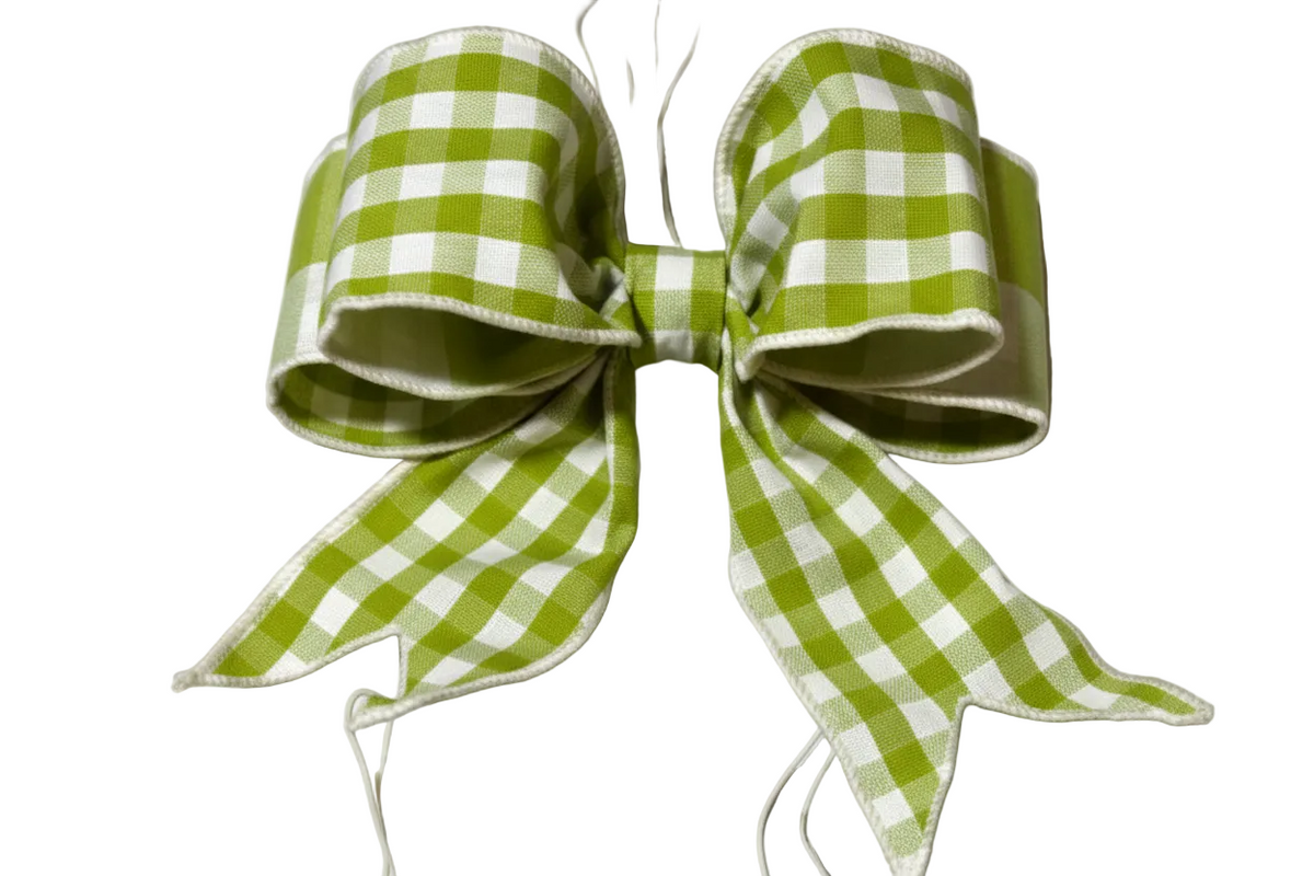 Green Pre-Made Bow
