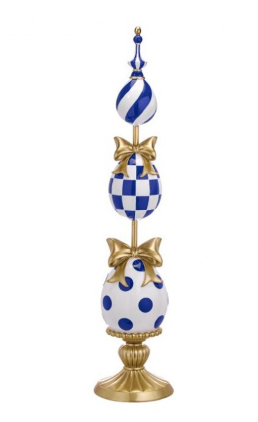 48" Regal Finial w/ Urn & Bow