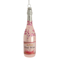 Glass RosÃ©Â© Wine Ornament