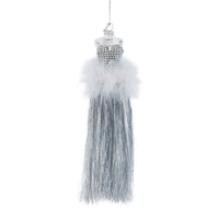 Glass Fashion Model Ornament