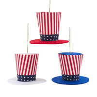 Stars & Stripes Hat Ornaments