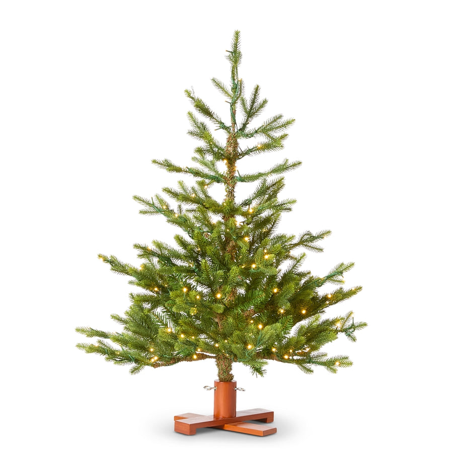 3' Bavarian Fir Tree with LED Lights