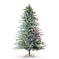 9' Colorado Blue Spruce Tree with Brilliant Color Change LED Lights