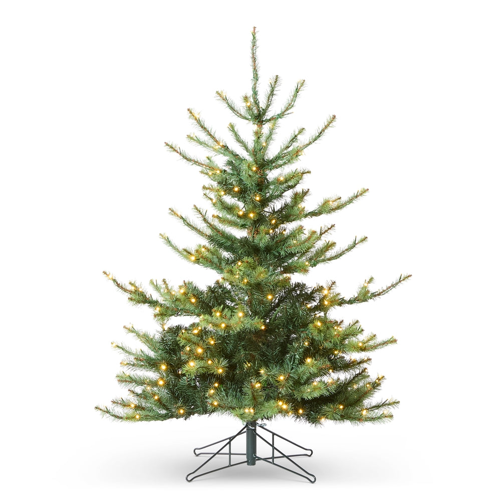 4.5' Deluxe Rocky Mountain Spruce with Brilliant Color Change LED Ligh