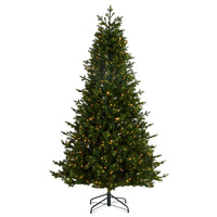 *DC* 7.5' Pre-Lit Slim Evergreen Spruce Tree