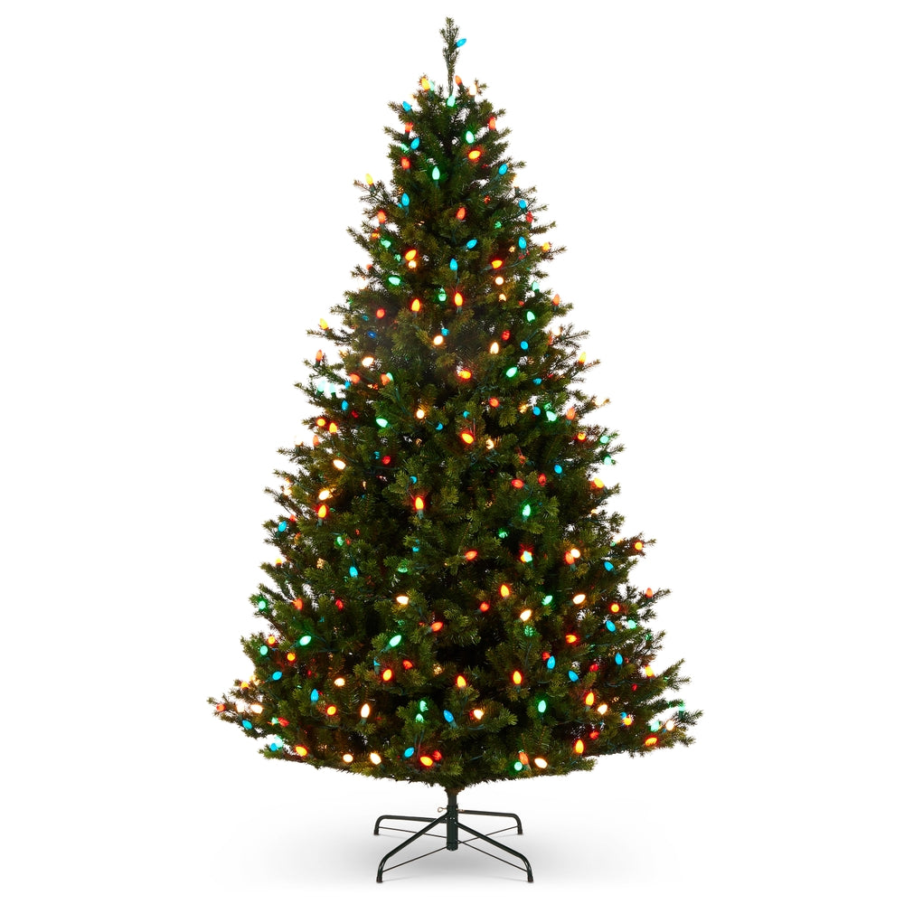 *DC* 9' Pre-Lit Fraser Fir with C7 Bulbs Tree