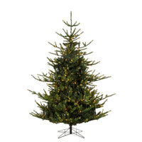 *DC* 7.5' Pre-Lit Deluxe Rocky Mountain Spruce Tree
