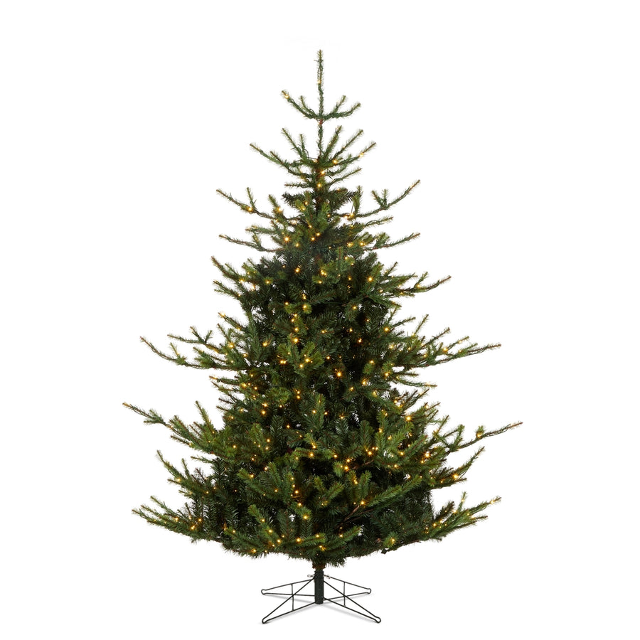 *DC* 7.5' Pre-Lit Deluxe Rocky Mountain Spruce Tree