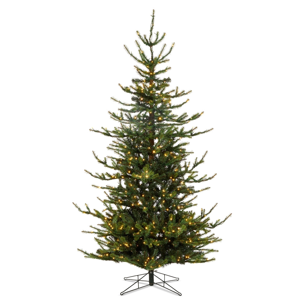 *DC* 7.5' Pre-Lit Rocky Mountain Spruce Tree