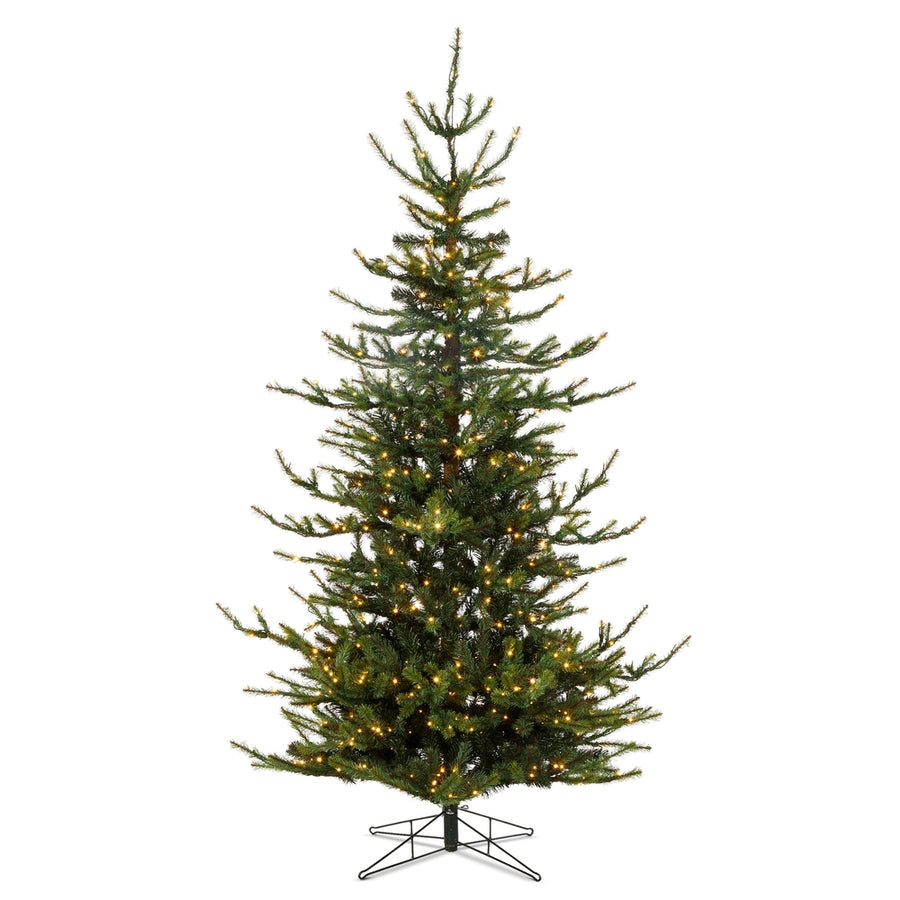 *DC* 7.5' Pre-Lit Rocky Mountain Spruce Tree