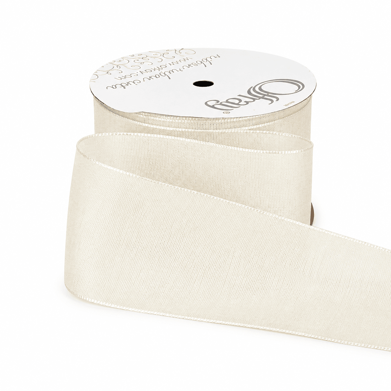 2.5″ Teagan Ribbon – Teagan-25-Antique White