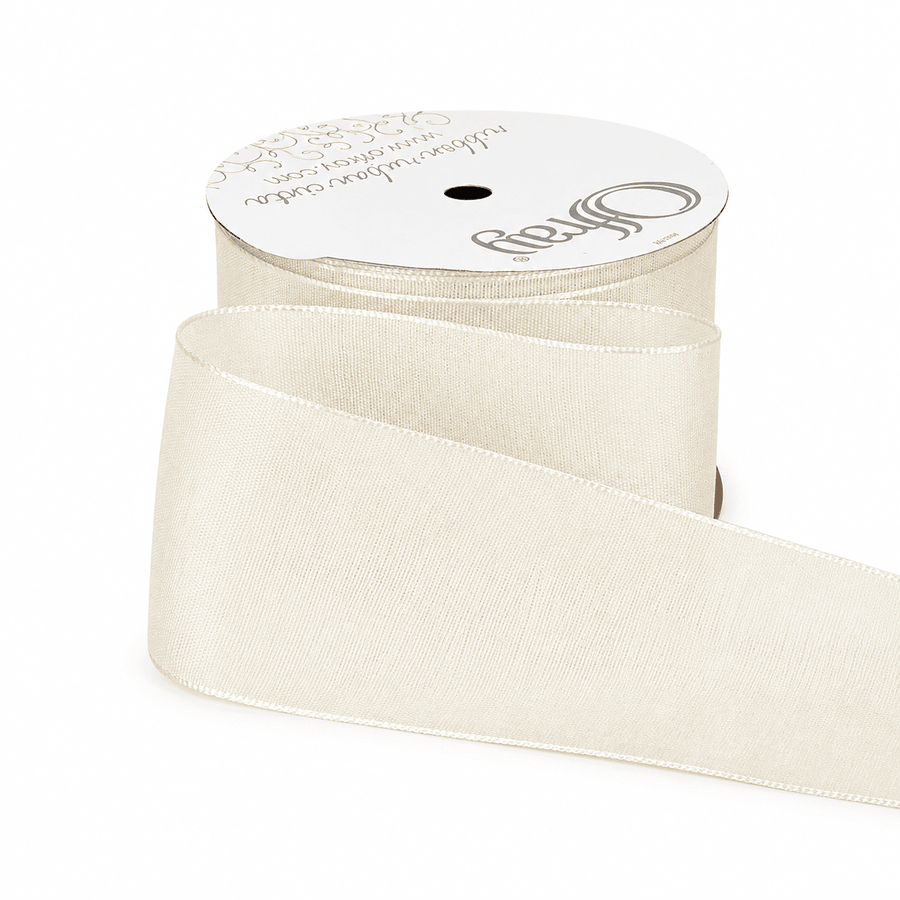 2.5″ Teagan Ribbon – Teagan-25-Antique White
