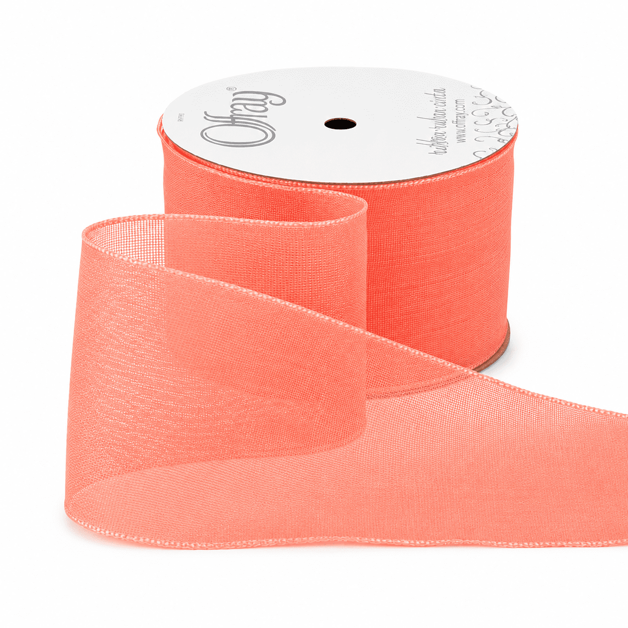 2.5″ Teagan Ribbon – Teagan-25-Living Coral